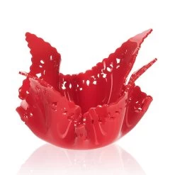 Vase Design Plexiglas Drapé Coloré Recyclable 3 Pièces - Gabrio -Décoration D'intérieur vaso design plexiglass colorato drappeggiato riciclabile 3 pezzi gabrio 11