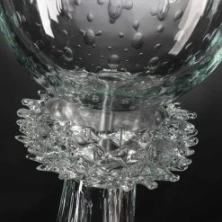 Vase D'intérieur élégant En Verre De Murano Soufflé Fabriqué En Italie - Copernicus -Décoration D'intérieur vaso elegante da interno in vetro soffiato di murano made in italy copernico 3