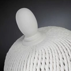 Vase D'intérieur élégant En Céramique Fait à La Main En Italie - Napoleone -Décoration D'intérieur vaso elegante per interni in ceramica lavorata a mano made in italy napoleone 1