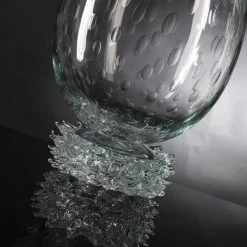 Vase D'intérieur élégant En Verre De Murano Fabriqué En Italie - Copernicus -Décoration D'intérieur vaso elegante per interni in vetro di murano made in italy copernico 6