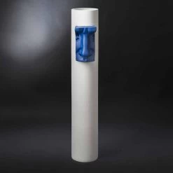 Vase En Céramique Blanche Avec Insert Coloré Fait à La Main En Italie - Monte