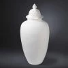 Vase Design En Céramique Blanche Avec Décoration Fabriquée à La Main En Italie - Verio