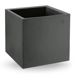 Vase En Polyéthylène Coloré De Forme Cubique Fabriqué En Italie - Tonello -Décoration D'intérieur vaso in polietilene colorato forma cubica realizzato in italia tonello 1