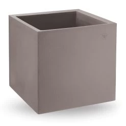 Vase En Polyéthylène Coloré De Forme Cubique Fabriqué En Italie - Tonello -Décoration D'intérieur vaso in polietilene colorato forma cubica realizzato in italia tonello 3