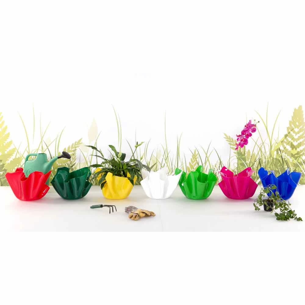 Vase Multi-usages Vert Intérieur/extérieur Pina, Fait En Italie 4 Vase Multi-usages Vert Intérieur/extérieur Pina, Fait En Italie – Image 2