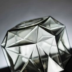 Vase D'intérieur Moderne En Verre Fabriqué à La Main En Italie - Eagle -Décoration D'intérieur vaso moderno da interno in vetro realizzato artigianalmente in italia aquila 2