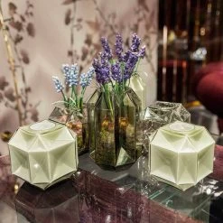 Vase D'intérieur Moderne En Verre Fabriqué à La Main En Italie - Eagle -Décoration D'intérieur vaso moderno da interno in vetro realizzato artigianalmente in italia aquila 5