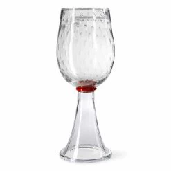Vase Moderne En Verre De Murano Soufflé Transparent Fabriqué En Italie - Copernicus