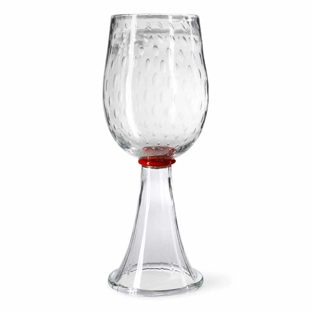 Vase Moderne En Verre De Murano Soufflé Transparent Fabriqué En Italie - Copernicus 3 Vase Moderne En Verre De Murano Soufflé Transparent Fabriqué En Italie - Copernicus