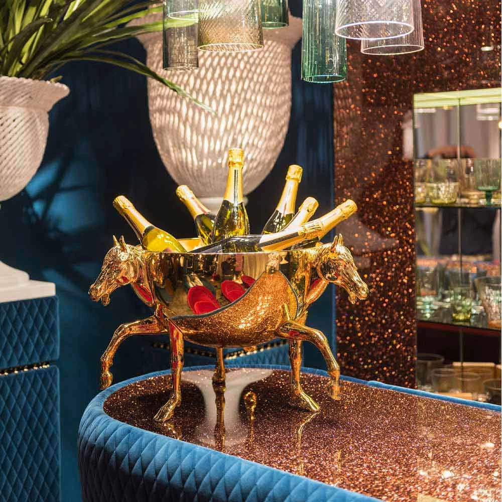 Vase Ornemental D'intérieur En Céramique Blanche Ou Or 24 Carats Fabriqué En Italie - Jacky 8 Vase Ornemental D'intérieur En Céramique Blanche Ou Or 24 Carats Fabriqué En Italie - Jacky – Image 6