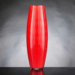 Vase Ornemental En Verre De Murano Soufflé Coloré Fabriqué En Italie - Asper -Décoration D'intérieur vaso ornamentale in vetro soffiato di murano colorato made in italy asper 2