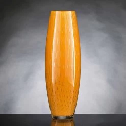 Vase Ornemental En Verre De Murano Soufflé Coloré Fabriqué En Italie - Asper