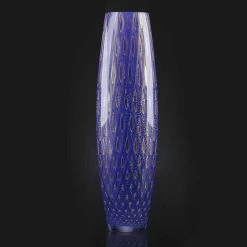 Vase Ornemental En Verre De Murano Soufflé Coloré Fabriqué En Italie - Asper -Décoration D'intérieur vaso ornamentale in vetro soffiato di murano colorato made in italy asper 3