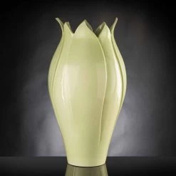 Vase Ornemental Moderne En Céramique Colorée Fabriqué à La Main En Italie - Onyx