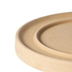 Vase à Fleurs Design En Terre Cuite Avec Soucoupe Made In Italy - Ettie -Décoration D'intérieur vaso portafiori di design in terracotta con sottovaso made in italy ettie 3