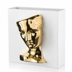 Vase Rectangulaire Moderne En Céramique Colorée Fabriqué à La Main En Italie - Lucas -Décoration D'intérieur vaso rettangolare moderno in ceramica colorata lavorata a mano in italia lucas 6