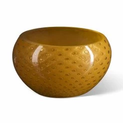 Vase D'intérieur Rond En Verre De Murano Coloré Fabriqué En Italie - Asper -Décoration D'intérieur vaso rotondo da interno in vetro di murano colorato realizzato in italia asper 1