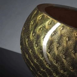 Vase D'intérieur Rond En Verre De Murano Coloré Fabriqué En Italie - Asper -Décoration D'intérieur vaso rotondo da interno in vetro di murano colorato realizzato in italia asper 14