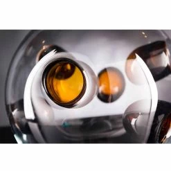 Vase D'intérieur Rond En Verre De Murano Soufflé Fabriqué En Italie - Kimo -Décoration D'intérieur vaso rotondo da interno in vetro soffiato di murano realizzato in italia kimo 2