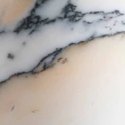 Vase Arrondi En Marbre Paonazzo Fabriqué En Italie, 5 Pièces - Murlino -Décoration D'intérieur vaso stondato di design in marmo paonazzo made in italy 5 pezzi murlino 3