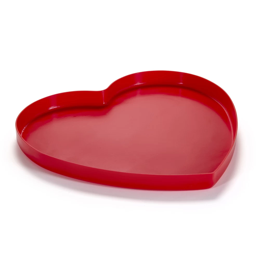 Plateau En Forme De Coeur En Plexiglas De 2 Tailles Made In Italy - Heartray 3 Plateau En Forme De Coeur En Plexiglas De 2 Tailles Made In Italy - Heartray